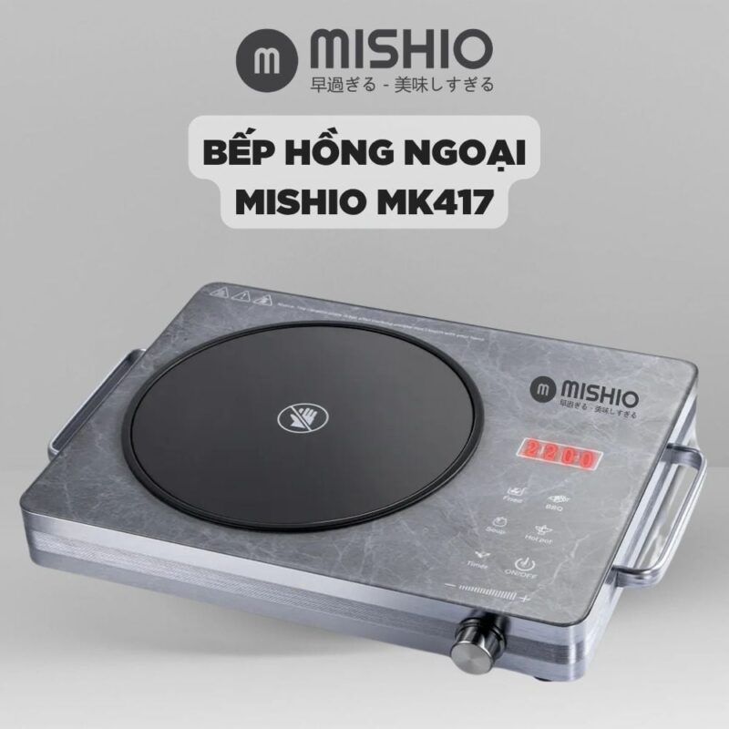 Bếp hồng ngoại Mishio MK417
