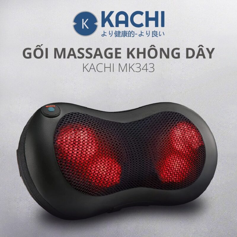Gối massage không dây Kachi MK343