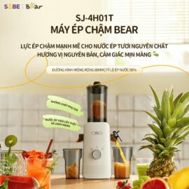 Máy ép chậm Bear SJ-4H01T (Bản Quốc Tế)