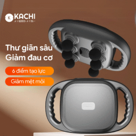 Máy Massage 6 Đầu Rung Kachi MK390 Chạy Pin - Giải Pháp Thư Giãn Tối Ưu Cho Cơ Thể
