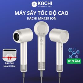 Máy Sấy Tóc Tốc Độ Cao Kachi MK429 ION (110.000 vòng/phút) - Sấy Nhanh, Chăm Sóc Tóc Ion Âm, Kiểm Soát Nhiệt NTC