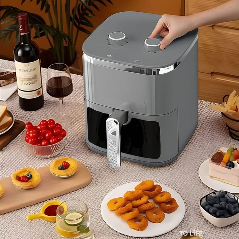 Nồi Chiên Không Dầu Mishio MK391 8 Lít