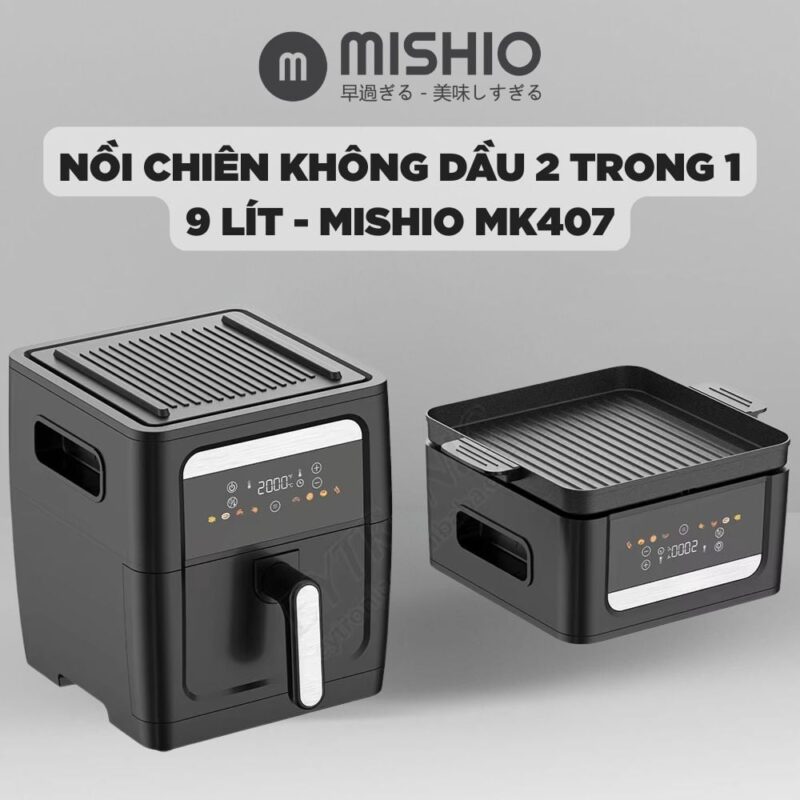 Nồi Chiên Không Dầu Mishio MK407