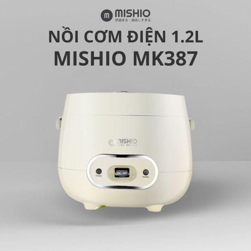 Nồi cơm điện Mishio MK387 1.2L