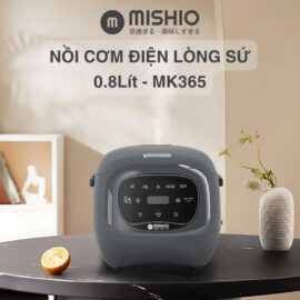 Nồi cơm điện lòng sứ dưỡng sinh Mishio MK365 0.8l