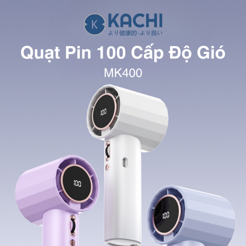 Quạt cầm tay mini Kachi MK400