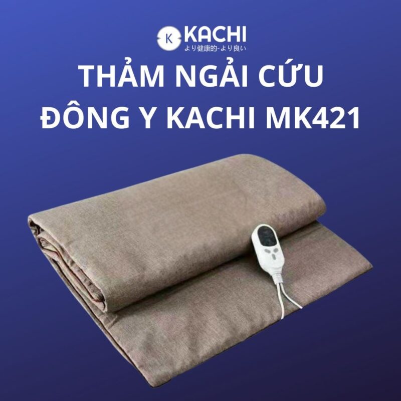 Thảm chườm nóng ngải cứu đông y kachi mk421
