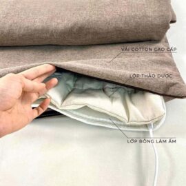 Thảm chườm nóng ngải cứu đông y kachi mk421