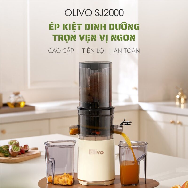 máy ép chậm olivo sj2000