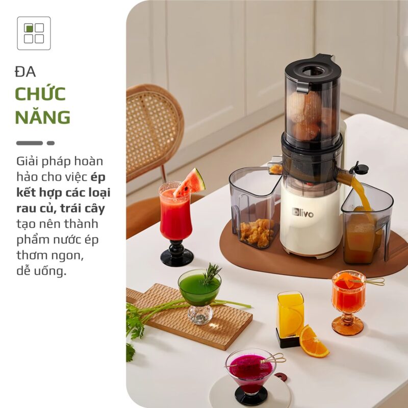 máy ép chậm olivo sj2000