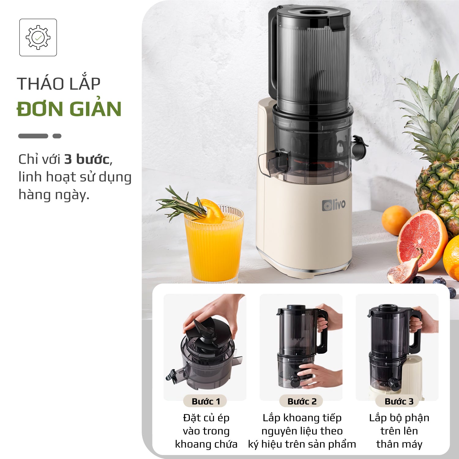 máy ép chậm olivo sj2000 (14) máy ép chậm olivo sj2000