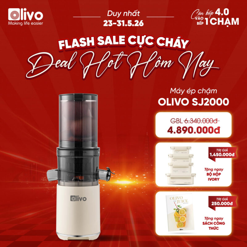 máy ép chậm olivo sj2000