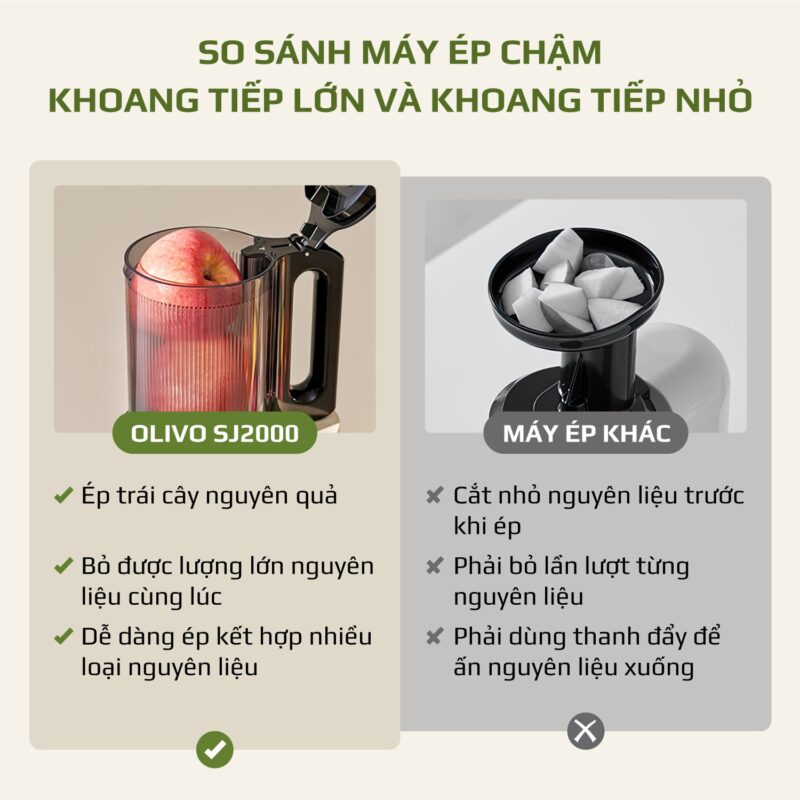 máy ép chậm olivo sj2000