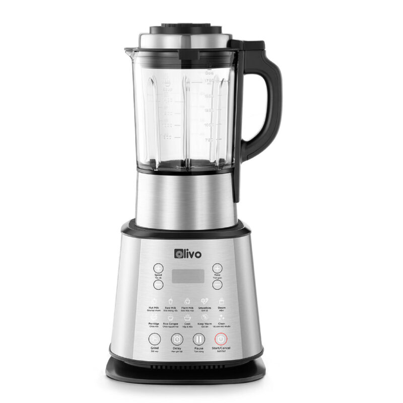 Máy Làm Sữa Hạt OLIVO X20 PLUS Phiên Bản 2023 - Đa Chức Năng - Tạm Dừng Thông Minh - Vệ Sinh Khử Khuẩn Độc Quyền - Chống Trào Tuyệt Đối - Công Suất...