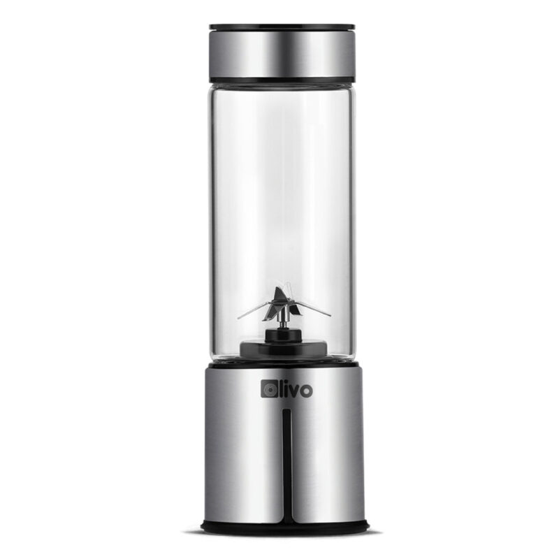 Máy Xay Sinh Tố Cầm Tay OLIVO PB01 – Xay Được Đá Viên, Sạc Pin Sử Dụng Không Cần Dây – Nhỏ Gọn, Cao Cấp, Tiện Lợi, Dung Tích 450ML