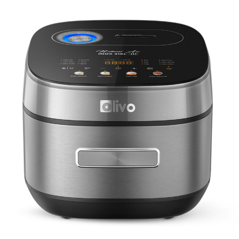 Nồi Cơm Điện Cao Tần OLIVO RC900IH – Lòng Nồi INOX 316L Cao Cấp, Công Nghệ Cao Tần Giữ Trọn Dinh Dưỡng, Bảng Điều Khiển Oled Sống Động, Hiện Đại,...