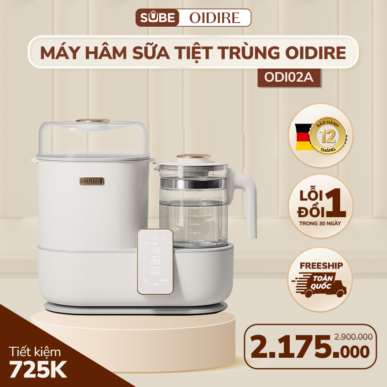 Máy Hâm Sữa OIDIRE ODI02A Được Nhiều Mẹ Bỉm Tin Dùng