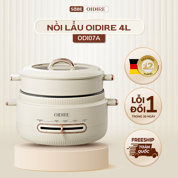 Nồi Lẩu OIDIRE 4L ODI07A Nấu Lẩu Ngon Như Ngoài Hàng
