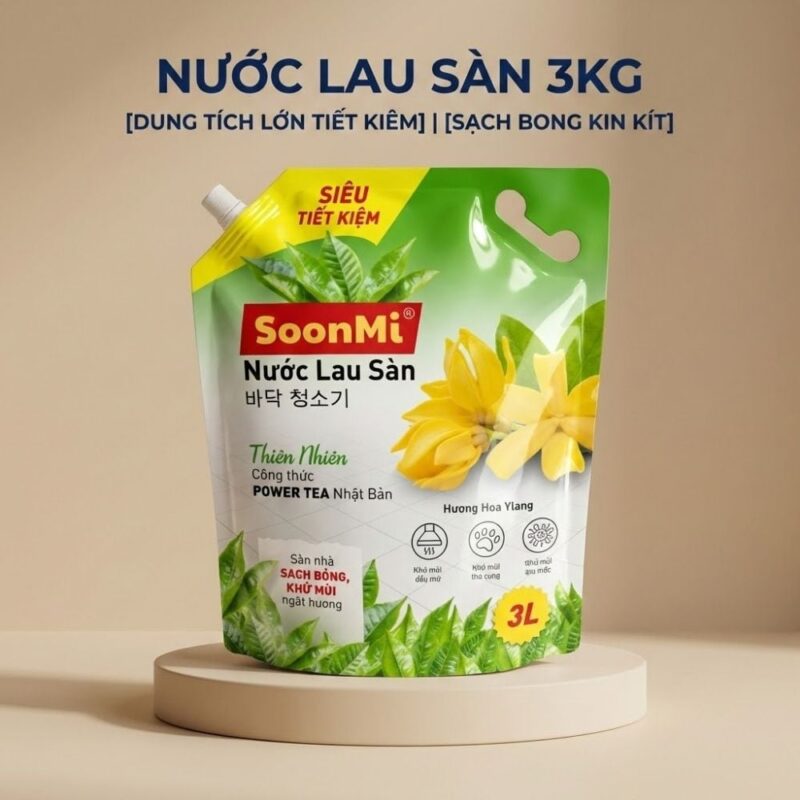 Nước Lau Sàn Soonmi chính hãng, giá tốt nhất 2026