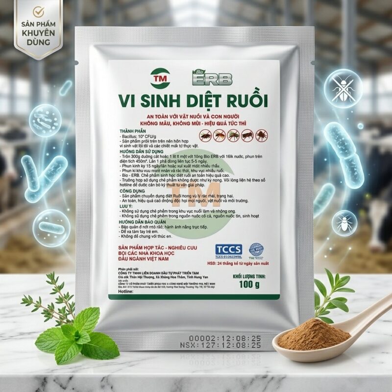 gói thuốc diệt ruồi Bio ERN